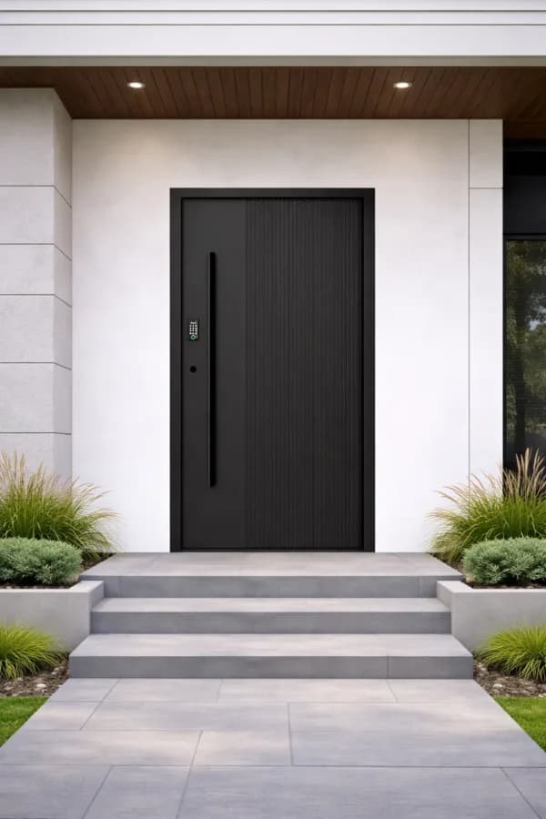 Portal Pivot Entrance Door