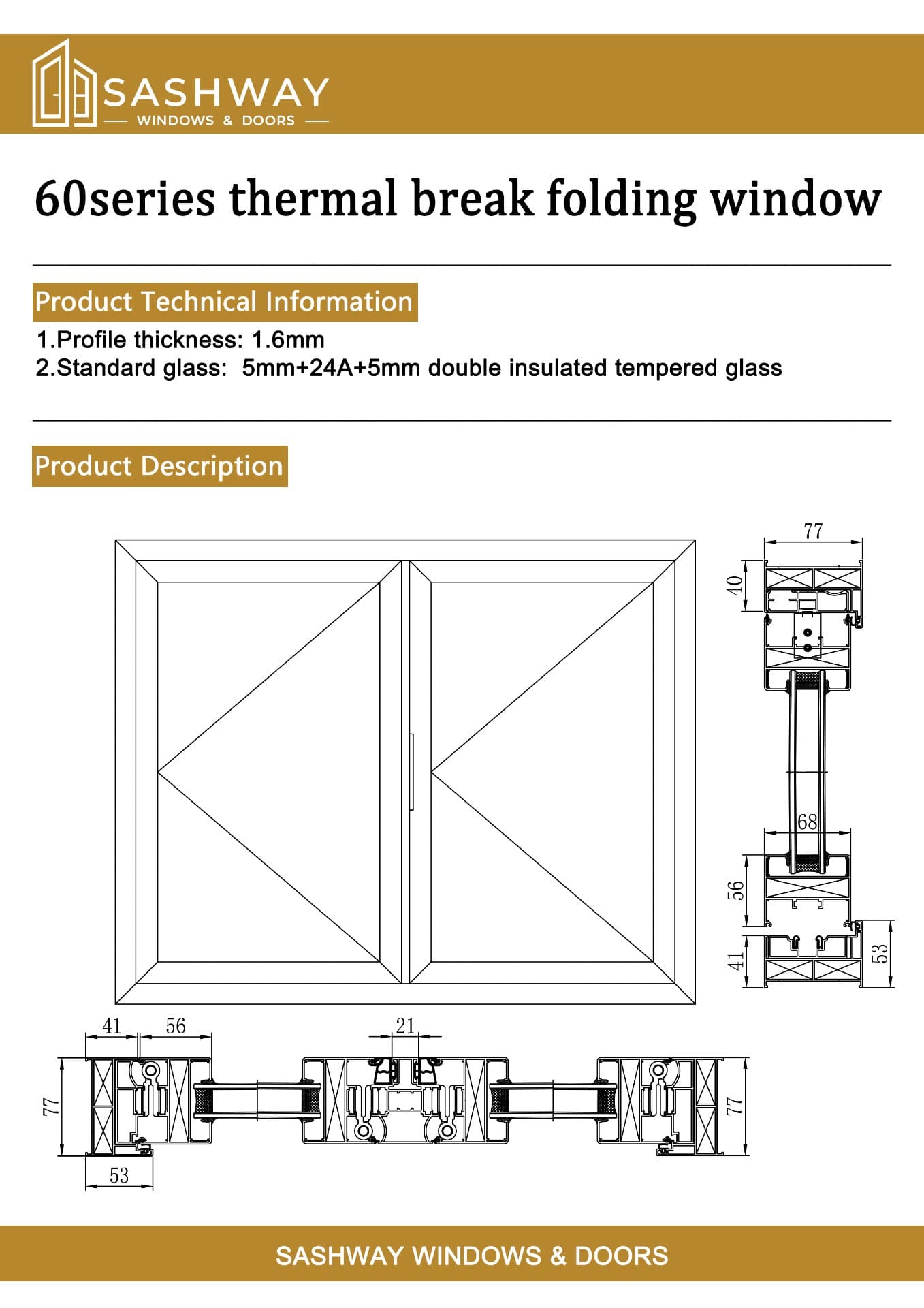 Cascade Accordion Window — image 1 of 2